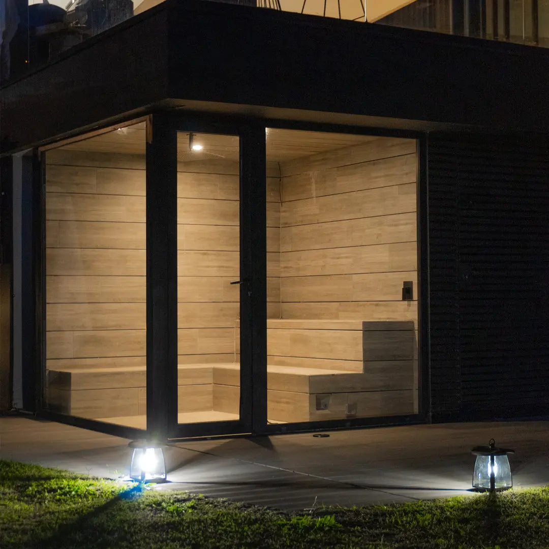 GSS Solar Post Light, with Adjustable Pier Mount Base Waterproof IP65 for Garden TechnoVista