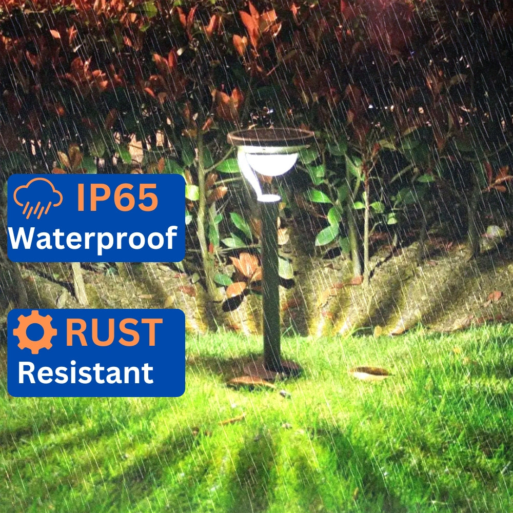 GSS Solar Pathway Lights Outdoor 300L LED, waterproof IP65, With Remote 2 (pack)